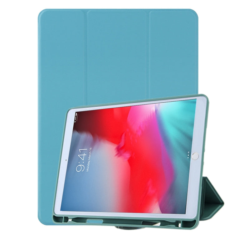 Honeycomb Ventilation Foldable Deformation Horizontal Flip PU Leather Case with 3-Folding Holder & Pen Slot  & Smart Sleep / Wake-up, For iPad mini 5 / mini 4 /3 /2 /1, For iPad 9.7(2018)/(2017)/Air 2/Air