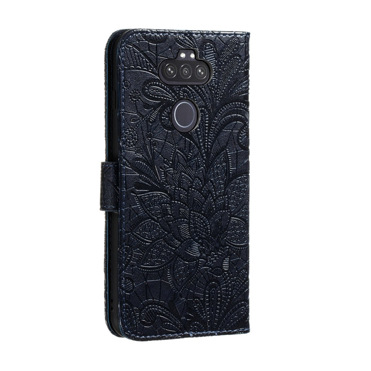 Lace Flower Embossing Pattern Horizontal Flip Leather Case , with Holder & Card Slots & Wallet & Photo Frame & Lanyard, For LG K31, For Motorola Moto G8 Power Lite, For Motorola Moto E6S 2020, For Nokia 5.3