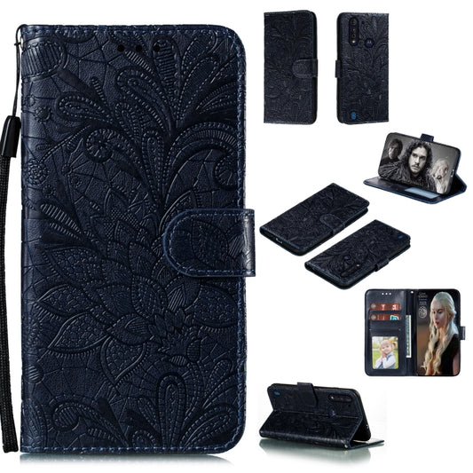 Lace Flower Embossing Pattern Horizontal Flip Leather Case , with Holder & Card Slots & Wallet & Photo Frame & Lanyard, For Motorola Moto G8 Power Lite, For Motorola Moto E6S 2020, For Nokia 5.3, For Nokia 2.3, For Nokia 1.3