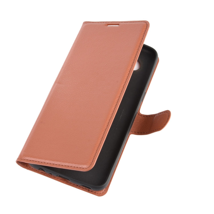 For LG K61 Litchi Texture Horizontal Flip Protective Case with Holder & Card Slots & Wallet, For LG K61