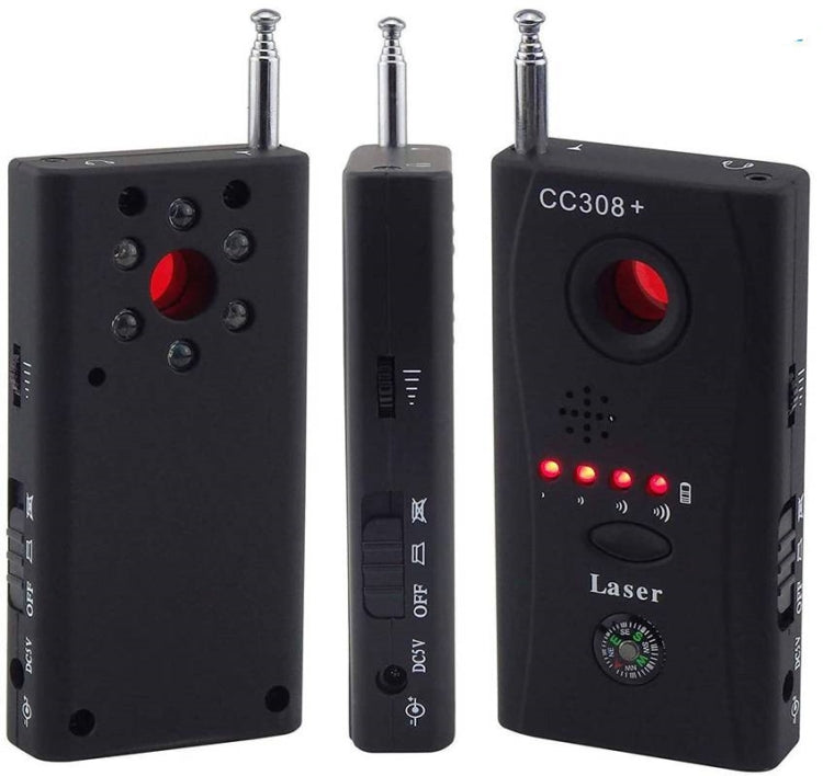 CC308 Full Range Camera Laser  Detector  Mini Wireless Camera Signal GSM Device Finder