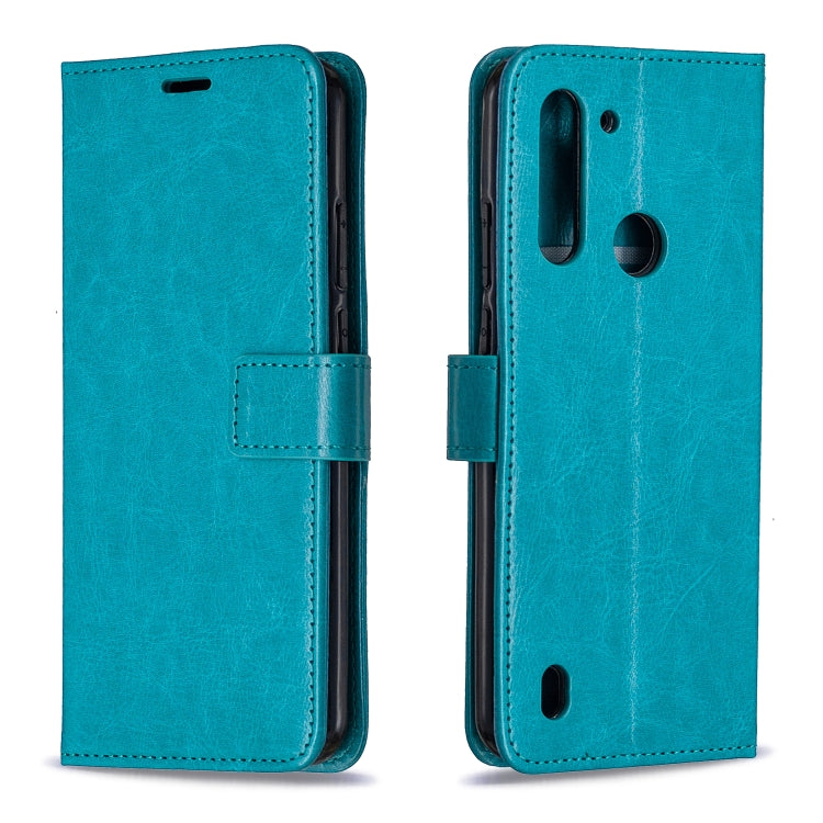 For Motorola Moto G8 Power Lite Crazy Horse Texture Horizontal Flip Leather Case with Holder & Card Slots & Wallet & Photo Frame, For Motorola Moto G8 Power Lite