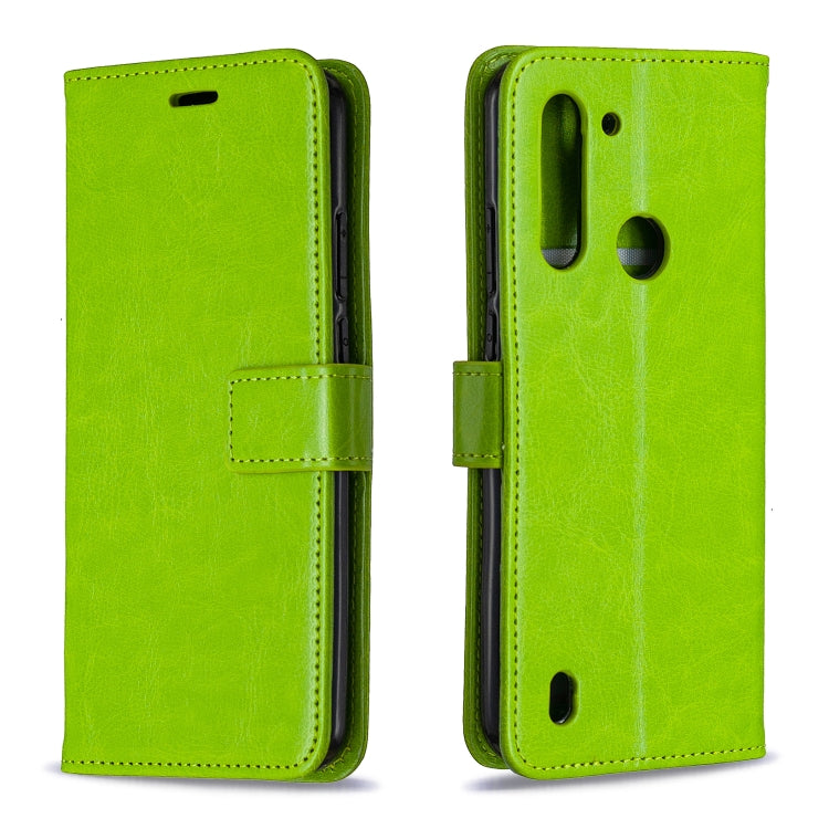 For Motorola Moto G8 Power Lite Crazy Horse Texture Horizontal Flip Leather Case with Holder & Card Slots & Wallet & Photo Frame, For Motorola Moto G8 Power Lite