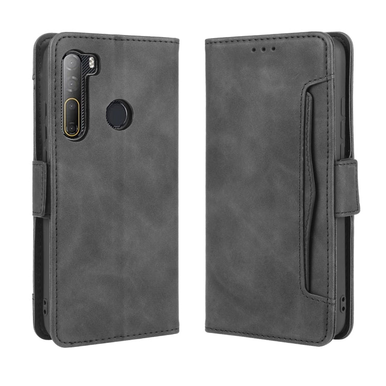 For HTC Desire 20 Pro Wallet Style Skin Feel Calf Pattern Leather Case ，with Separate Card Slot, For HTC Desire 20 Pro