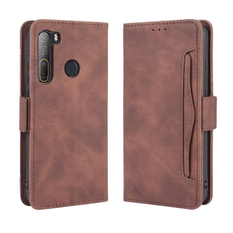 For HTC Desire 20 Pro Wallet Style Skin Feel Calf Pattern Leather Case ，with Separate Card Slot, For HTC Desire 20 Pro