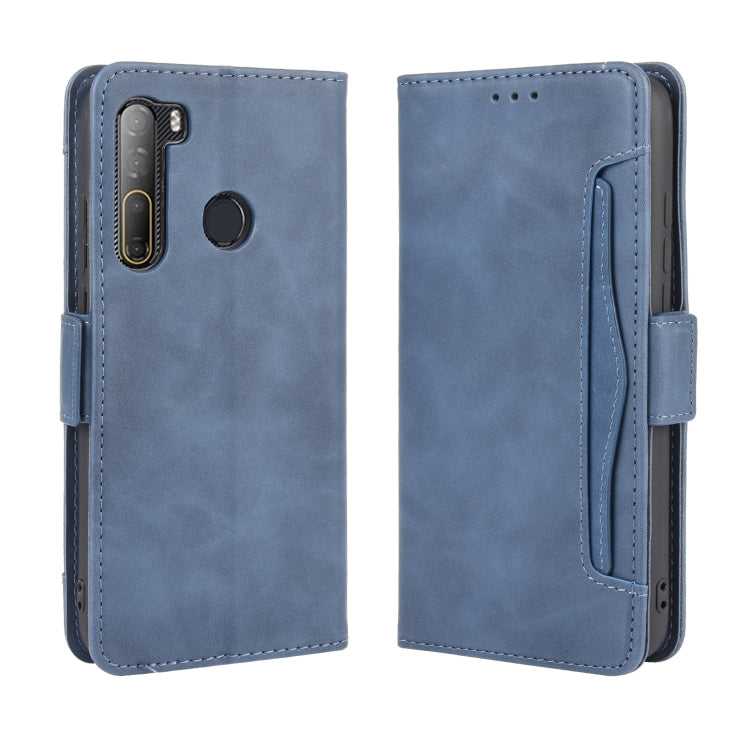 For HTC Desire 20 Pro Wallet Style Skin Feel Calf Pattern Leather Case ，with Separate Card Slot, For HTC Desire 20 Pro