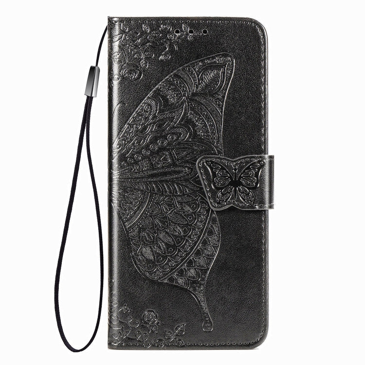 Butterfly Love Flower Embossed Horizontal Flip Leather Case with Holder & Card Slots & Wallet & Lanyard, For LG Velvet 5G, For OPPO A92S, For OPPO Realme C12, For OPPO Realme C15