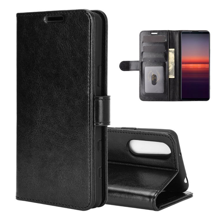 For Sony Xperia 5 II R64 Texture Single Horizontal Flip Protective Case with Holder & Card Slots & Wallet& Photo Frame, For Sony Xperia 5 II