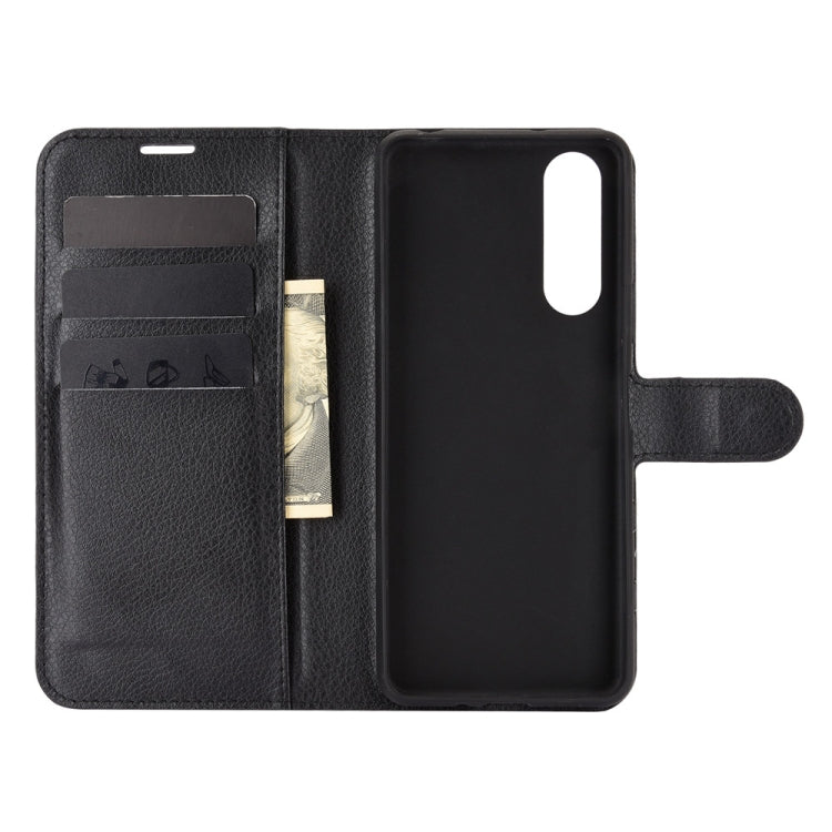 For Sony Xperia 5 II Litchi Texture Horizontal Flip Protective Case with Holder & Card Slots & Wallet, For Sony Xperia 5 II