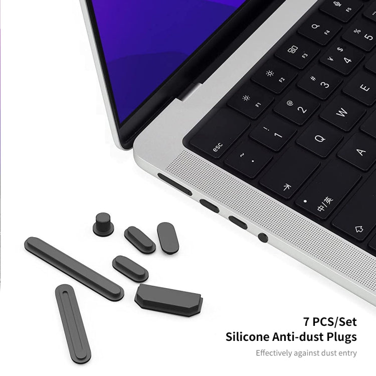 For MacBook Air 13.6 2022/2024 A2681 M2 / A3113 M3 US Version ENKAY 3 in 1 Matte Laptop Case with TPU Keyboard Film / Anti-dust Plugs, 3 in 1 US Version
