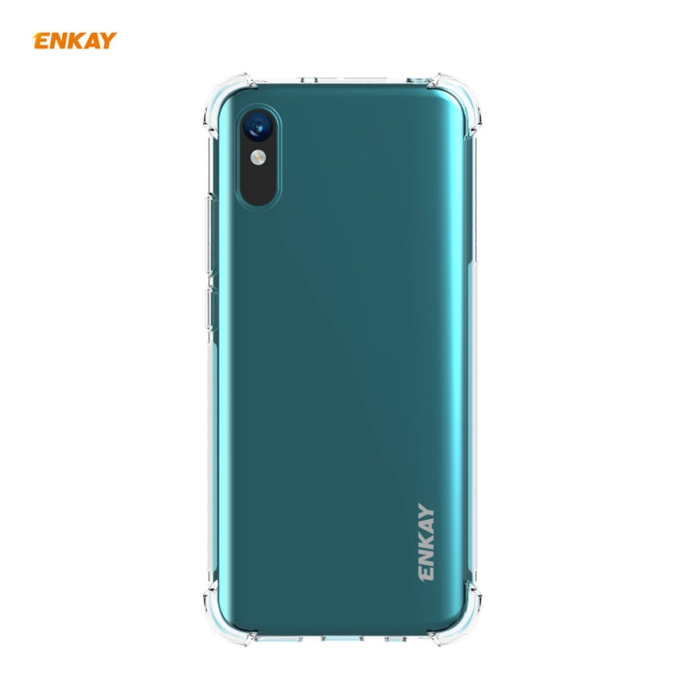 Hat-Prince ENKAY Clear TPU Shockproof Case Soft Anti-slip Cover, For Motorola Moto G9 Plus, For Motorola Moto G9 / G9 Play, For Xiaomi Redmi 9A, For Xiaomi Redmi 9C, For Samsung Galaxy A01 Core / M01 Core, For Samsung Galaxy A42 5G, For Sony Xperia 5 II