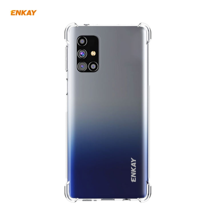 Hat-Prince ENKAY Clear TPU Shockproof Case Soft Anti-slip Cover, For Motorola Moto G9 Plus, For Motorola Moto G9 / G9 Play, For Xiaomi Redmi 9A, For Xiaomi Redmi 9C, For Samsung Galaxy A01 Core / M01 Core, For Samsung Galaxy A42 5G, For Sony Xperia 5 II