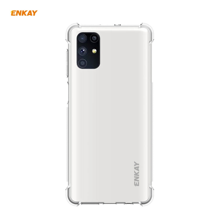 Hat-Prince ENKAY Clear TPU Shockproof Case Soft Anti-slip Cover, For Motorola Moto G9 Plus, For Motorola Moto G9 / G9 Play, For Xiaomi Redmi 9A, For Xiaomi Redmi 9C, For Samsung Galaxy A01 Core / M01 Core, For Samsung Galaxy A42 5G, For Sony Xperia 5 II