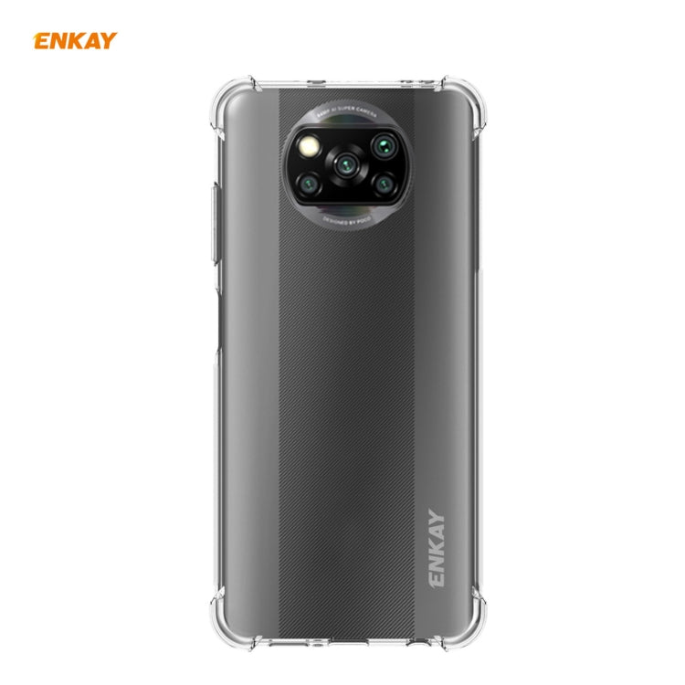 Hat-Prince ENKAY Clear TPU Shockproof Case Soft Anti-slip Cover, For Motorola Moto G9 Plus, For Motorola Moto G9 / G9 Play, For Xiaomi Redmi 9A, For Xiaomi Redmi 9C, For Samsung Galaxy A01 Core / M01 Core, For Samsung Galaxy A42 5G, For Sony Xperia 5 II