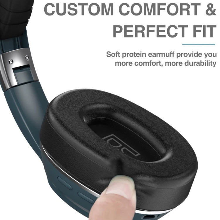 VJ320 Bluetooth 5.0 Head-mounted Foldable Wireless Headphones Support TF Card with Mic, VJ320 Black, VJ320 Blue, VJ320 Red, VJ320 White