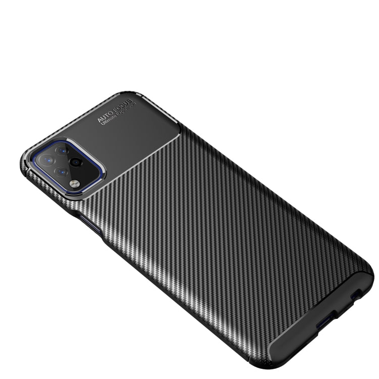 Carbon Fiber Texture Shockproof TPU Case, For LG K42