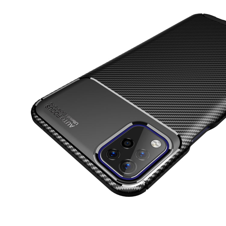 Carbon Fiber Texture Shockproof TPU Case, For LG K42