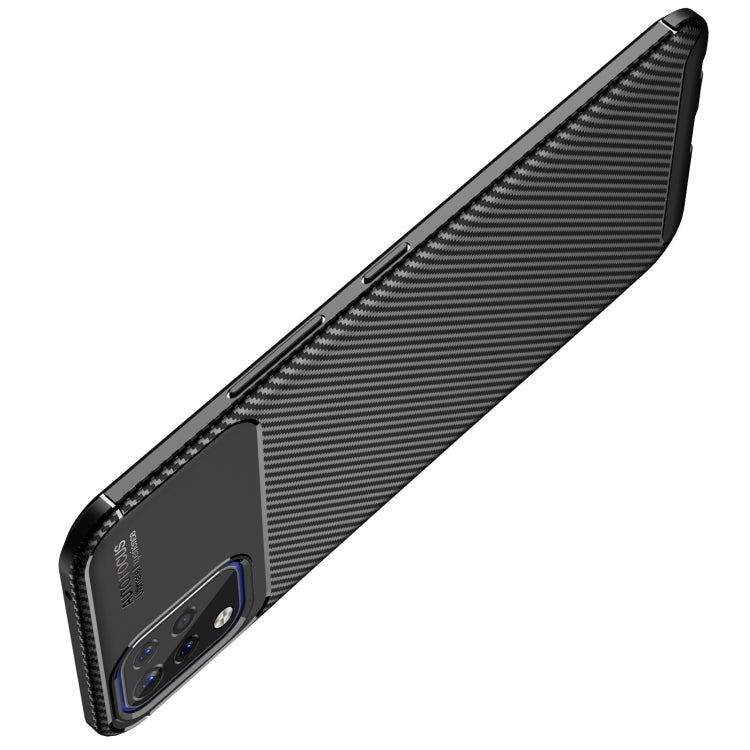 Carbon Fiber Texture Shockproof TPU Case, For LG K42