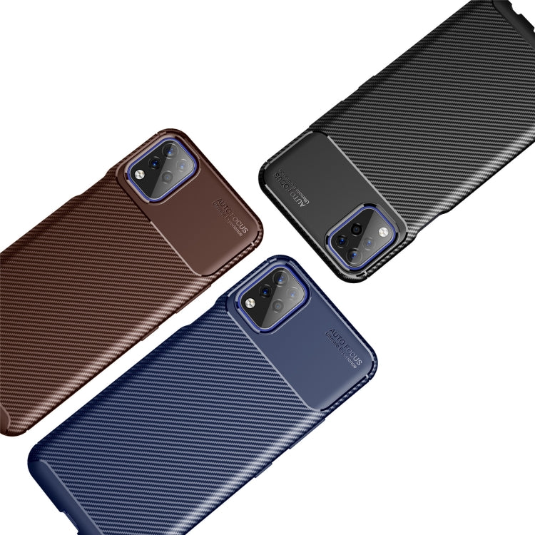 Carbon Fiber Texture Shockproof TPU Case, For LG K42