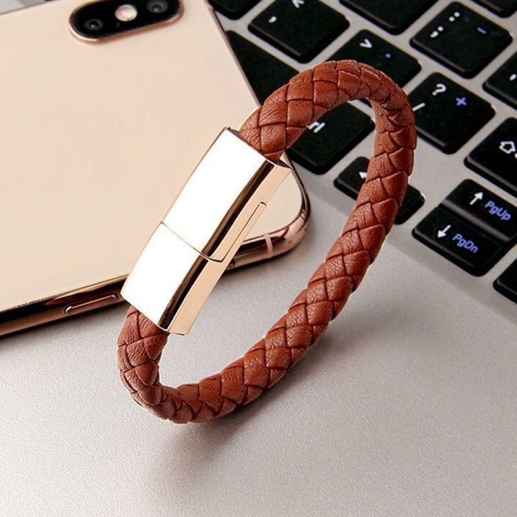 XJ-28 2.4A USB to 8 Pin Creative Bracelet Data Cable, Cable Length: 22.5cm, XJ-28 8 Pin, 22.5cm 8 Pin