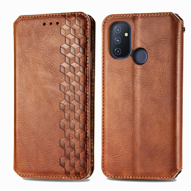 Cubic Grid Pressed Horizontal Flip Magnetic PU Leather Case with Holder & Card Slots & Wallet, For LG K22, For LG K52, For LG K92 5G, For Motorola G9 power, For One Plus Nord N100