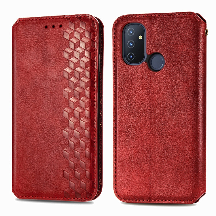 Cubic Grid Pressed Horizontal Flip Magnetic PU Leather Case with Holder & Card Slots & Wallet, For LG K22, For LG K52, For LG K92 5G, For Motorola G9 power, For One Plus Nord N100