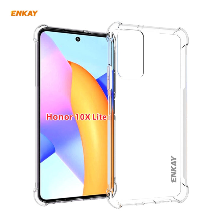 Hat-Prince ENKAY Clear TPU Shockproof Case Soft Anti-slip Cover, For LG K42, For LG K52 / Q52 / K62 / K62+, For Motorola Moto E7, For Motorola Moto G 5G, For Motorola Moto G9 Power, For Honor 10X Lite, For Xiaomi Redmi Note 9 4G / Redmi 9 Power��������...