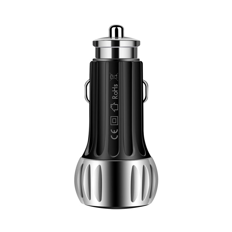 YSY-310QC18W QC3.0 Dual Port USB Car Chargrt for Apple / Huawei / Samsung / Xiaomi, YSY-310QC18W, Car Charger