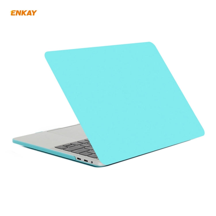 ENKAY 3 in 1 Matte Laptop Protective Case + US Version TPU Keyboard Film + Anti-dust Plugs Set for MacBook Pro 16 inch A2141 (with Touch Bar), For MacBook Pro 16 inch A2141 (with Touch Bar)