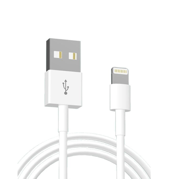 XJ-51 3A USB to 8 Pin Fast Charging Cable for iPhone 12 Series, Length: 2m, 2m