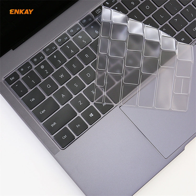 ENKAY Ultrathin Soft TPU Keyboard Protector Film, US Version, For Huawei MateBook 14 inch, For Honor MagicBook 14 / 15, For Huawei MateBook D 14 inch / D 15.6 inch, For Honor MagicBook Pro, For Huawei MateBook X Pro (2019 / 2020)