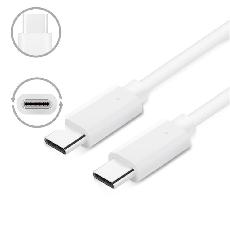 YSY-312PD QC3.0 18W USB + PD 20W USB-C / Type-C Car Charger with Type-C to Type-C Data Cable, PD 20W with Type-C to Type-C Cable