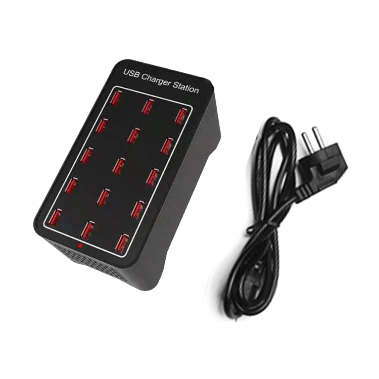 XLD-A7 100W 15 USB Ports Fast Charger Station Smart Charger, AC 100-240V, 100W 15 USB Ports EU Plug, 100W 15 USB Ports US Plug, 100W 15 USB Ports AU Plug, 100W 15 USB Ports UK Plug