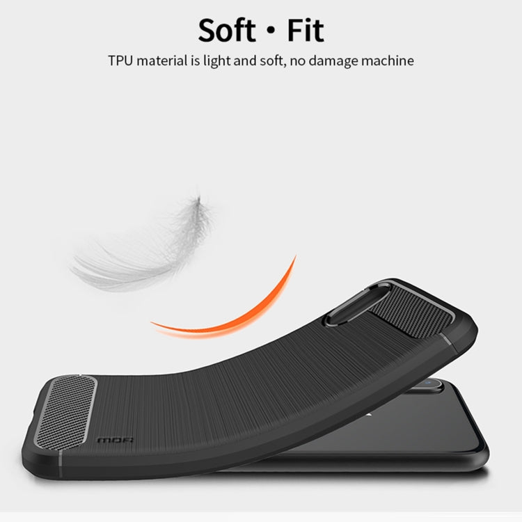 MOFI Gentleness Series Brushed Texture Carbon Fiber Soft TPU Case, For Sony Xperia ACE ll, For Sony Xperia 1 lll, For SONY Xperia ACE ll