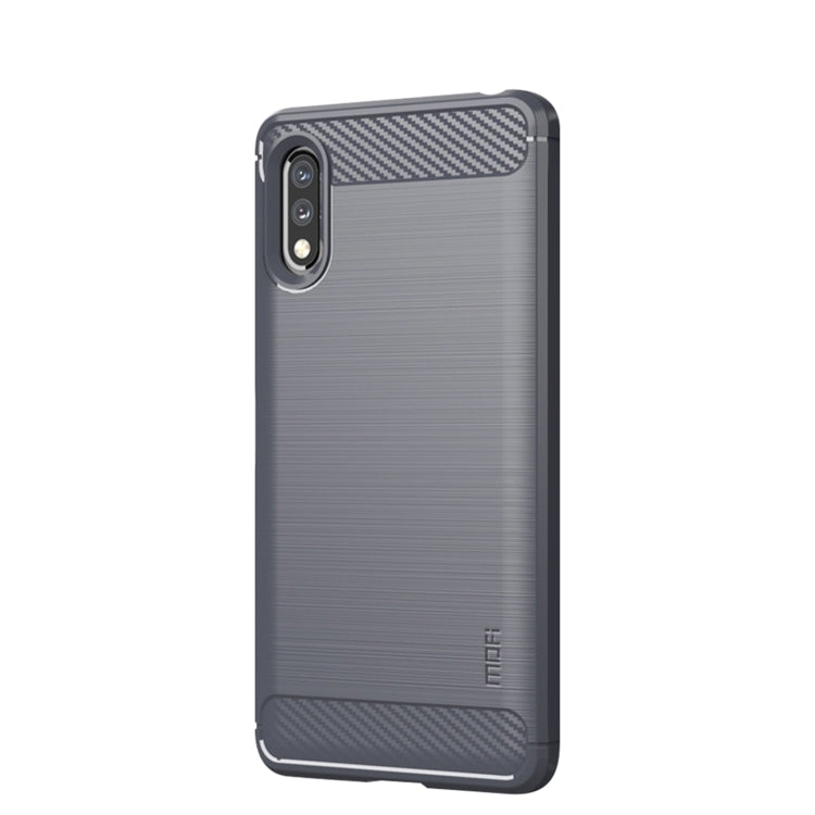 MOFI Gentleness Series Brushed Texture Carbon Fiber Soft TPU Case, For Sony Xperia ACE ll, For Sony Xperia 1 lll, For SONY Xperia ACE ll