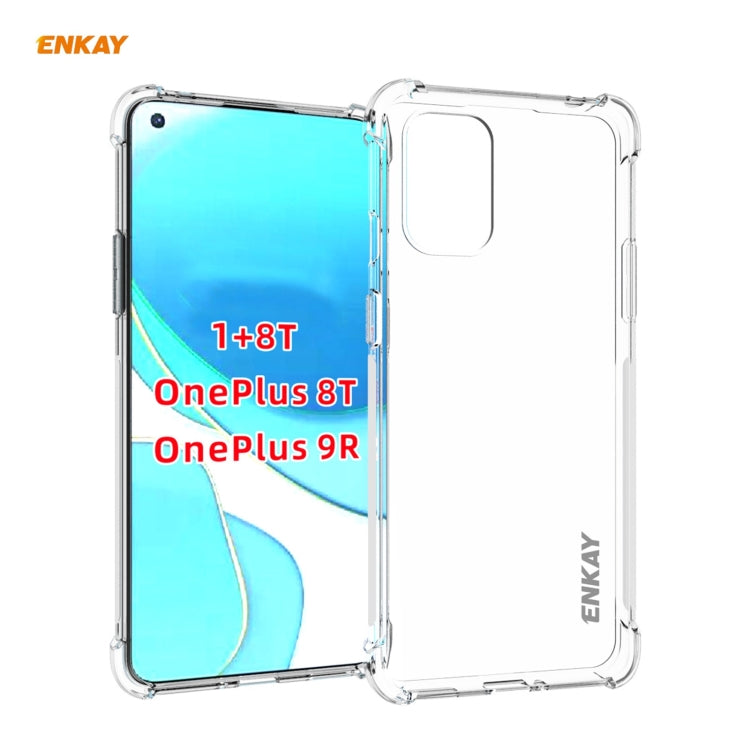 ENKAY Hat-Prince Clear TPU Shockproof Case Soft Anti-slip Cover, For Motorola Moto G60 / G40 Fusion, For Motorola Moto G50, For OnePlus 9R, For Sony Xperia 5 III, For Sony Xperia 10 III, For Honor Play 20, For Xiaomi Mi 11 Pro, For Xiaomi Mi 11 Lite 5G