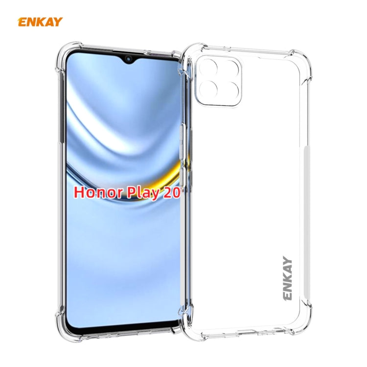 ENKAY Hat-Prince Clear TPU Shockproof Case Soft Anti-slip Cover, For Motorola Moto G60 / G40 Fusion, For Motorola Moto G50, For OnePlus 9R, For Sony Xperia 5 III, For Sony Xperia 10 III, For Honor Play 20, For Xiaomi Mi 11 Pro, For Xiaomi Mi 11 Lite 5G