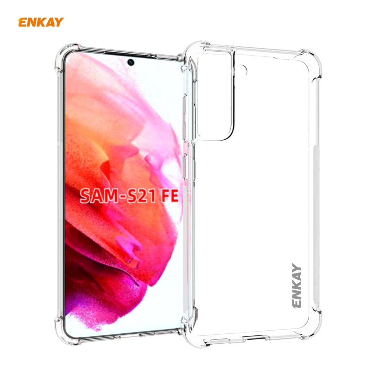 ENKAY Hat-Prince Clear TPU Shockproof Case Soft Anti-slip Cover, For Motorola Moto G60 / G40 Fusion, For Motorola Moto G50, For OnePlus 9R, For Sony Xperia 5 III, For Sony Xperia 10 III, For Honor Play 20, For Xiaomi Mi 11 Pro, For Xiaomi Mi 11 Lite 5G