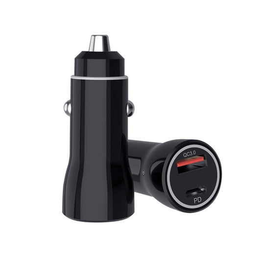 P21 Portable PD 20W + QC 3.0 18W Dual Ports Fast Car Charger, P21 Car Charger