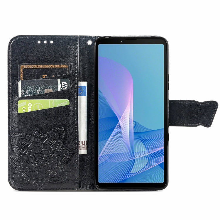 Butterfly Love Flowers Embossed Horizontal Flip Leather Case with Holder & Card Slots & Wallet & Lanyard, For Sony Xperia 10 III, For OPPO Realme 8 / 8 Pro, For Realme V13 5G/ 8 5G / Q3i 5G / Q3 5G, For OPPO A94 4G