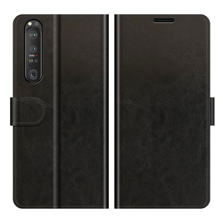 For Sony Xperia 1 III R64 Texture Single Horizontal Flip Protective Case with Holder & Card Slots & Wallet& Photo Frame, For Sony Xperia 1 III