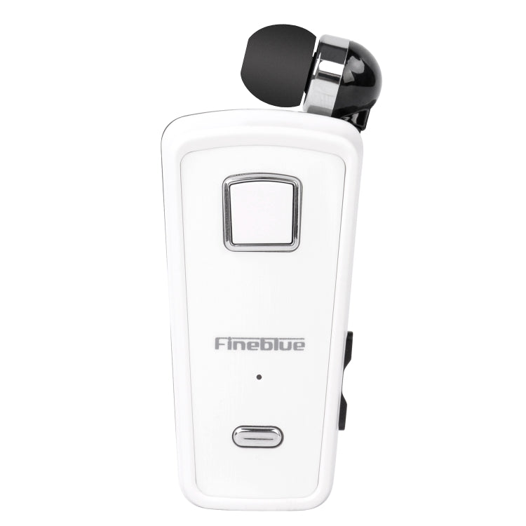 F980 CSR4.1 Retractable Cable Caller Vibration Reminder Anti-theft Bluetooth Headset, Black, White, Silver, Gold