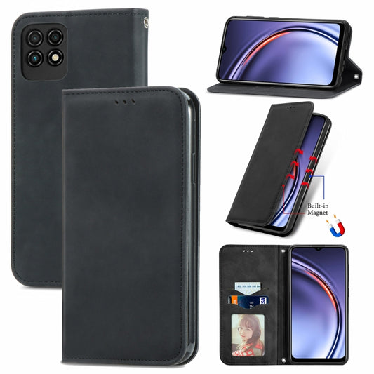 Retro Skin Feel Business Magnetic Horizontal Flip Leather Case with Holder & Card Slots & Wallet & Photo Frame, For Huawei Maimang 10 SE, For Cubot Note 20, For Asus Zenfone 8 Flip, For Alcatel 1S 2021, For ZTE Nubia Z30 Pro