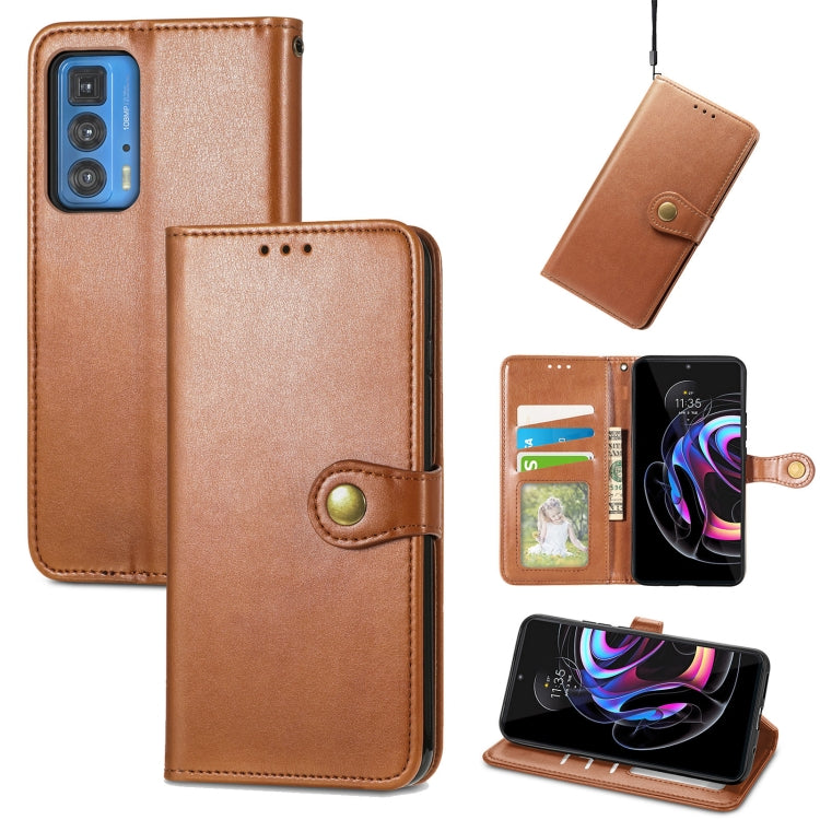 Solid Color Leather Buckle Phone Case with Lanyard & Photo Frame & Card Slot & Wallet & Stand Function