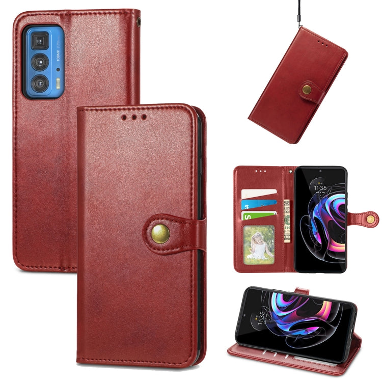 Solid Color Leather Buckle Phone Case with Lanyard & Photo Frame & Card Slot & Wallet & Stand Function