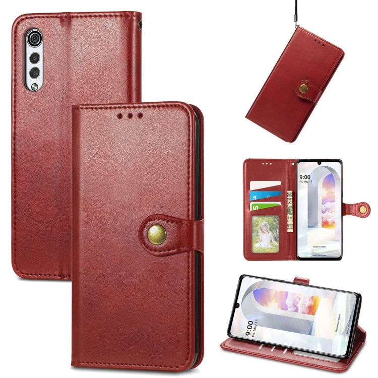 Solid Color Leather Buckle Phone Case with Lanyard & Photo Frame & Card Slot & Wallet & Stand Function, For Motorola Edge 20 Lite, For Motorola Edge 20 Pro, For Motorola Edge 20, For Google Pixel 5a 5G, For Huawei Nova 8 SE Youth, For LG Velvet 2 Pro