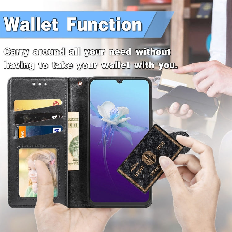 Solid Color Leather Buckle Phone Case with Lanyard & Photo Frame & Card Slot & Wallet & Stand Function, For vivo V20 2021, For vivo V21 5G, For Wiko Y61, For Xiaomi Redmi 10, For Asus Zenfone 8 Flip, For Huawei Maimang 10 SE