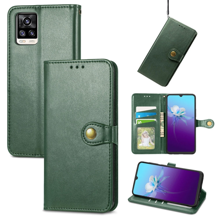 Solid Color Leather Buckle Phone Case with Lanyard & Photo Frame & Card Slot & Wallet & Stand Function, For vivo V20 2021, For vivo V21 5G, For Wiko Y61, For Xiaomi Redmi 10, For Asus Zenfone 8 Flip, For Huawei Maimang 10 SE