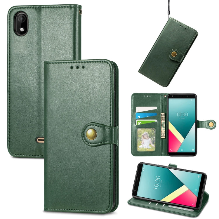 Solid Color Leather Buckle Phone Case with Lanyard & Photo Frame & Card Slot & Wallet & Stand Function, For vivo V20 2021, For vivo V21 5G, For Wiko Y61, For Xiaomi Redmi 10, For Asus Zenfone 8 Flip, For Huawei Maimang 10 SE