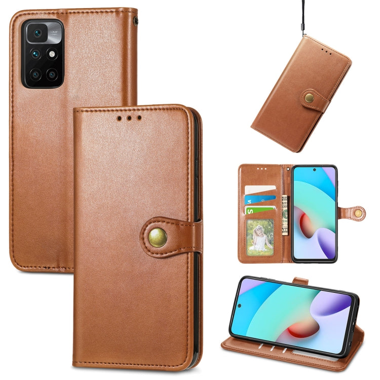 Solid Color Leather Buckle Phone Case with Lanyard & Photo Frame & Card Slot & Wallet & Stand Function, For vivo V20 2021, For vivo V21 5G, For Wiko Y61, For Xiaomi Redmi 10, For Asus Zenfone 8 Flip, For Huawei Maimang 10 SE